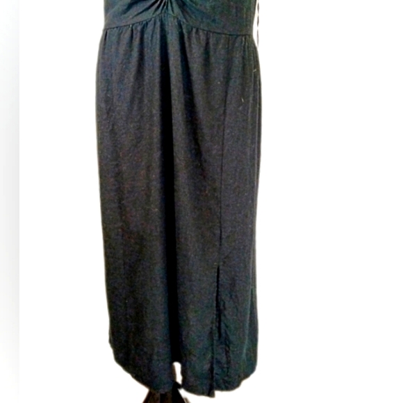 NWT Ava and Viv Black Linen Rayon Halter Women's Dress Size 1X - Picture 7 of 10